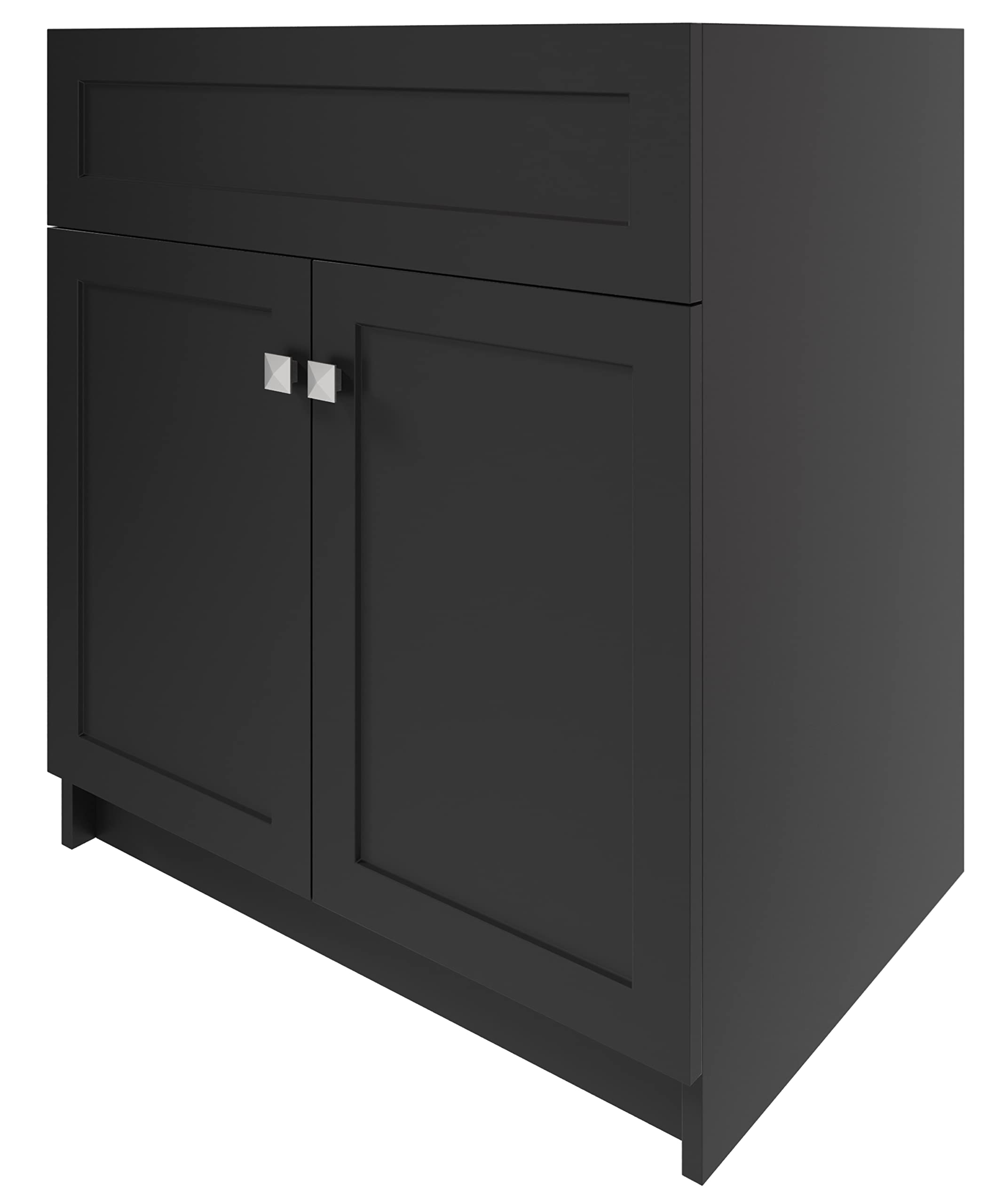 ARIEL Hamlet 30 in. Single Sink Base Cabinet in Black - Image 4