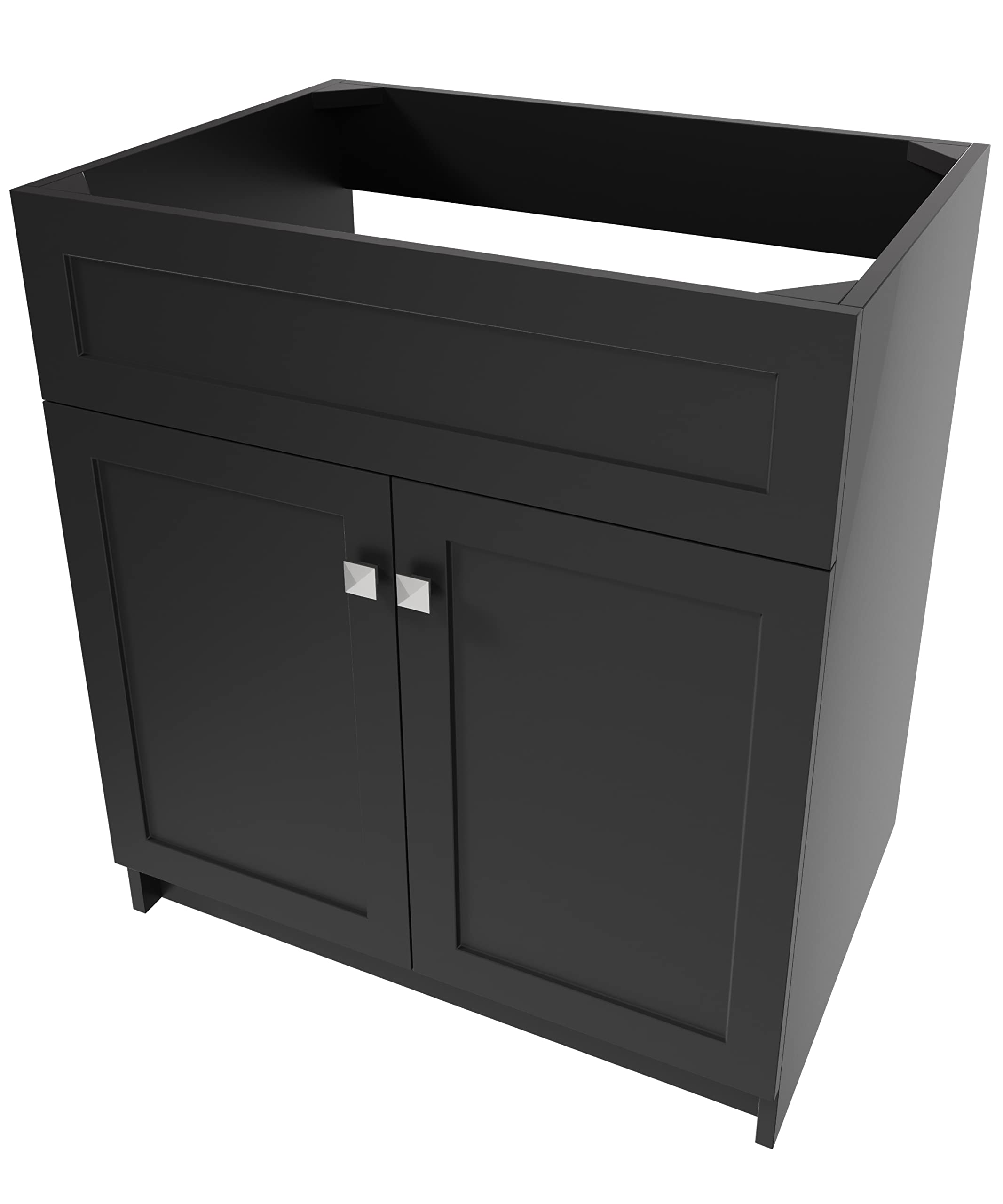 ARIEL Hamlet 30 in. Single Sink Base Cabinet in Black - Image 5