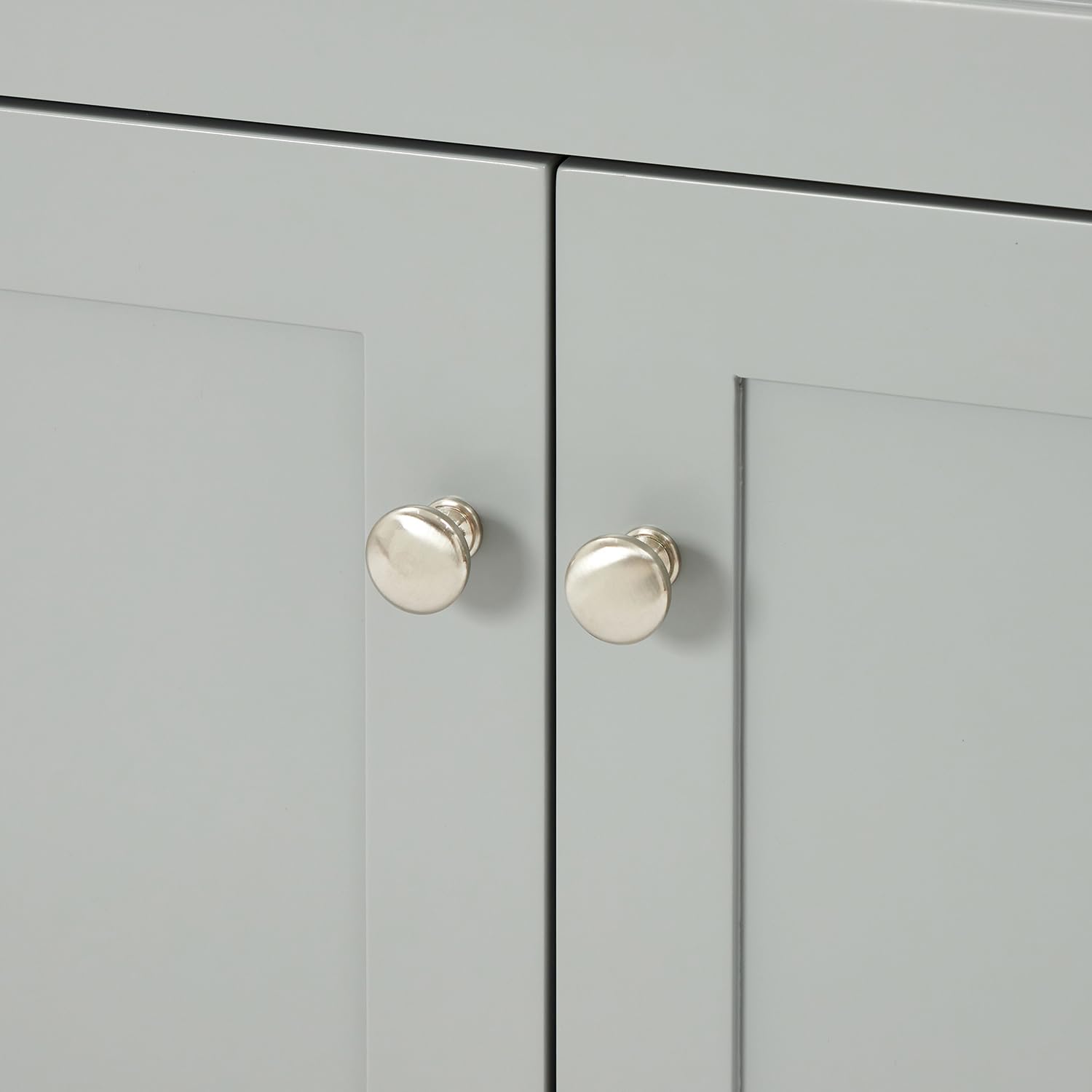 ARIEL Hamlet 66 Inch Single Sink Base Cabinet in Grey - Image 9