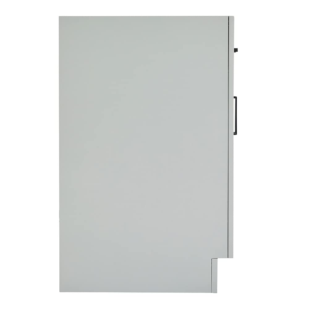 ARIEL Hepburn 30" Inch Single Sink Base Cabinet in Grey - Image 5