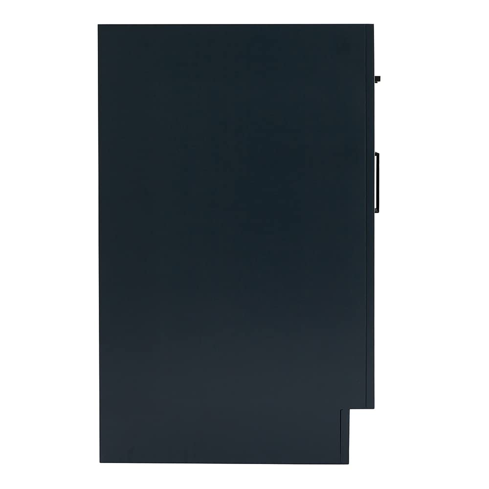 ARIEL Hepburn 30" Inch Single Sink Base Cabinet in Midnight Blue - Image 5
