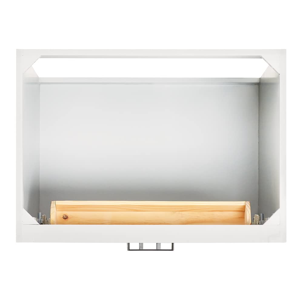 ARIEL Hepburn 30" Inch Single Sink Base Cabinet in White - Image 9